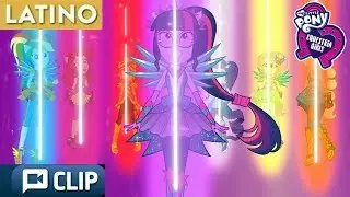 [CLIP] Las Mane 7 Derrotan a Gloriosa MLP Equestria Girls La Leyenda De Everfree Español Latino