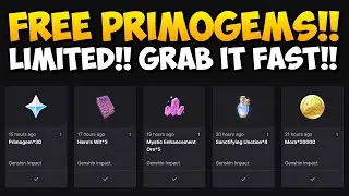 30 FREE PRIMOGEMS Twitch Drop Rewards Genshin Impact Event