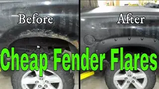 Installing eBay/Amazon fender flares on a Dodge Ram truck