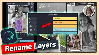 Rename Layer or Change Layer name | Alight Motion Tutorial