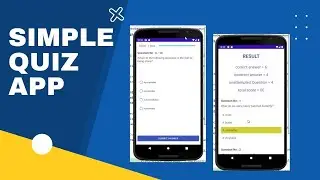 simple quiz app in android studio Part 6 | complete app code review