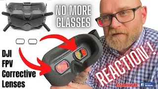 REACTION ! DJI DIGITAL FPV Prescription Corrective Lenses from VR-WAVE.STORE