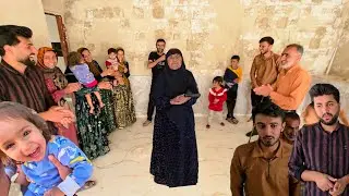 Shirin Jan and relatives meet with Tahmours 