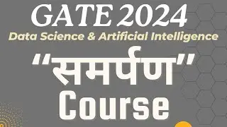 #LIVE-10 Questions on Algorithm | GATE 2024 DA समर्पण Course