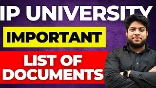 IP University Important List of Documents ✅ Online Counselling | Admission ✅