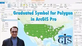 Graduated Symbol for Polygon in ArcGIS Pro (Course: ArcGIS Pro vs QGIS Level 3, Lecture: 6) | GIS |