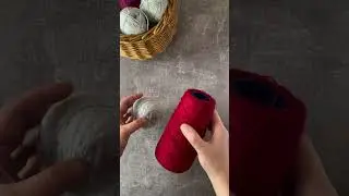 Двойные варежки спицами.