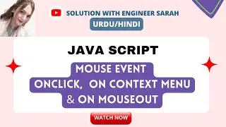 Mouse Event (onclick, oncontextmenu, onmouseout) |JavaScript Events Tutorial