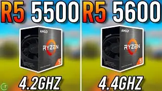 Ryzen 5 5500 vs Ryzen 5 5600 - Any Difference?