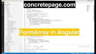 FormArray in Angular