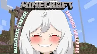 chae's sakura trweee building! its defective i think :D | minecraft | chae_