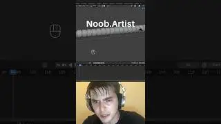 Noob vs Pro artist: creating corrugated pipes #blendertutorial #blender #blendercommunity #blender3d