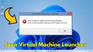 SOLUCIÓN Could Not Create The Java Virtual Machinel  | Java Virtual Machine Launcher Error