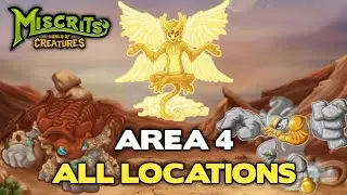 Miscrits Back! All Rare, Epic and Exotic Locations (Mount Gemma Area 4)