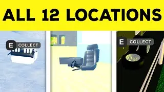 How To Find ALL 12 PART LOCATIONS In Roblox Car Dealership Tycoon! BARN FIND EVENT 2024!