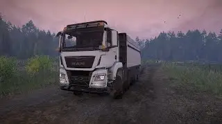 SnowRunner - Мод на MAN Truck TGS 480 8X8 (16.5 ver)