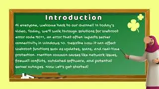 What solutions exist for Webroot error code 9011 related to server connection issues on Windows 10?