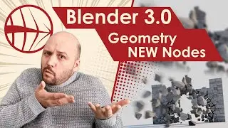 PUNTO BLEND - Blender 3.0 - Geometry Nodes Fields, new nodes - IT'S EASY!