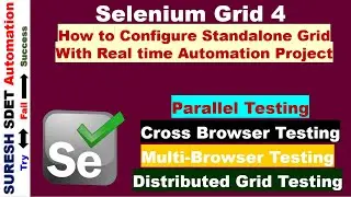 How to configure Selenium Standalone Grid | Part 2