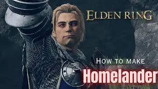 Elden Ring | Homelander Character Creation Tutorial with Sliders