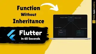 Properties without Inheritance | FLUTTER IN 60 SECONDS | #03