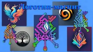 ⚡⚡Логотип-магнит - рунический став-амулет⚡⚡