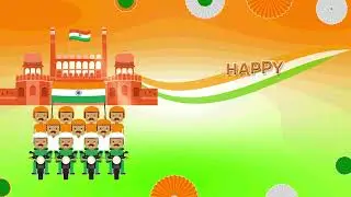 Happy Republic Day Animation || 26 January | After Effects Animation #whatsappstatus