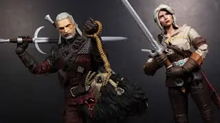 McFarlane Toys The Witcher 3: Wild Hunt Geralt of Rivia (Wolf Armor) & Ciri Review