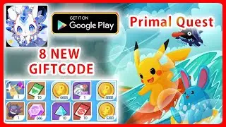 How To Redeem Code Primal Quest & All 8 Giftcodes & Gameplay Pokemon Game Android