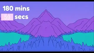 3 hours//Calm Classroom Music for Kids // MOUNTAINS // With Timer