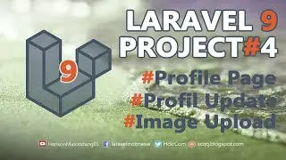 Laravel 9 Project - Add Profile Page Insert Update & Upload Image PPDB App Part 4