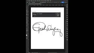 Create Digital Signature Brush in Photoshop 