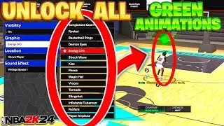 How to Unlock ALL Green Light Animations on NBA 2K24 ! *SEASON 7*