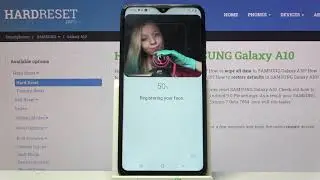 How to Set Up Face Unlock on SAMSUNG Galaxy A10 – Add Face to device