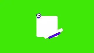 Green Screen Graphics | Twitch stylish lower third | 1080p