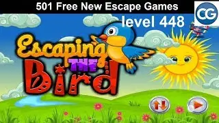 [Walkthrough] 501 Free New Escape Games level 448 - Escape the bird - Complete Game