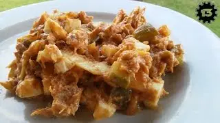 Kuchnia Trzynastego Schronu: pasta rybna z konserwy rybnej, ogórka konserwowego i jajka