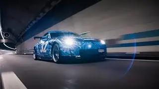 Tunnel Runs with Jomi's 350z Turbo in Switzerland | 4K