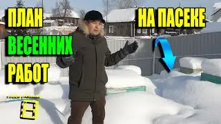 ВАЖНЫЕ РАБОТЫ НА ПАСЕКЕ ВЕСНОЙ! ПОДРОБНЫЙ ПЛАН ДЛЯ НАЧИНАЮЩИХ ПЧЕЛОВОДОВ 22-8