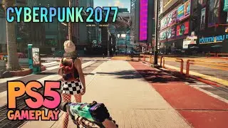 Cyberpunk 2077 PS5 Gameplay [Patch 1.23] Free Roam • Fight 🔥