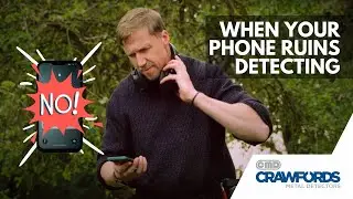 How to Stop your Phone Interfering with your Metal Detector - Simple Solution!