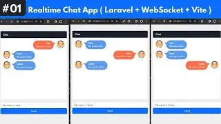 Realtime Laravel Chat App using WebSocket & Vite | WebSocket Tutorials  in Hindi / Urdu | tut#1