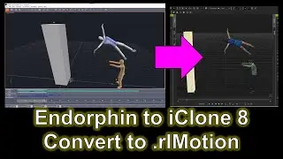 Endorphin to iClone 8 Motion - Pipeline Tutorial 