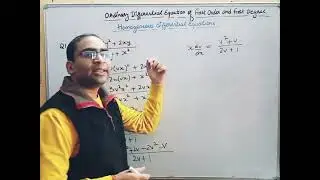 Homogeneous differential equations