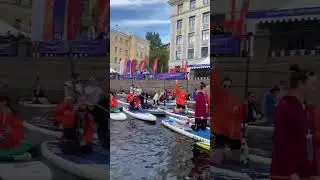 В Петербурге состоялся SUP-завтрак для участников Петербургского экономического форума, организов...