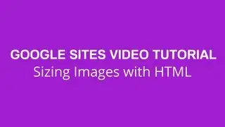 Sizing Images with HTML