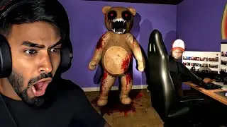 A BLOODY TEDDY BEAR WANT TO KILL ME | TECHNO GAMERZ