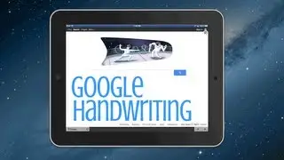 Google Handwriting Tip