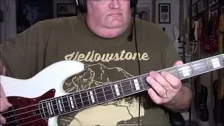 B Movie Nowhere Girl Extended Mix Bass Cover with Notes & Tab