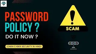 Mastering Password Policy Security: Your Shield Against Online Attacks|| Cyber Security  In Hindi